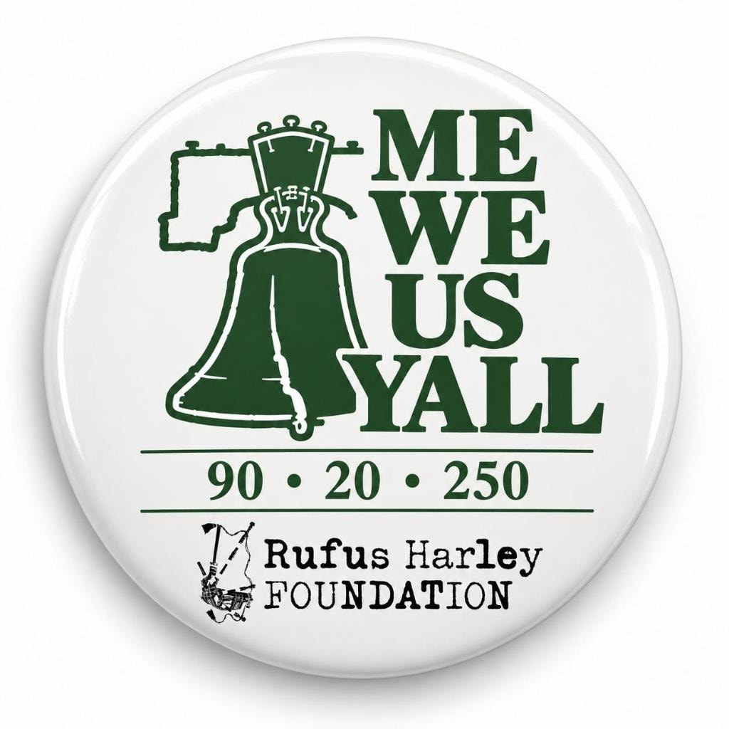 ME WE US YALL Button Pin